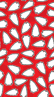 Mini Arrow Toss - Red