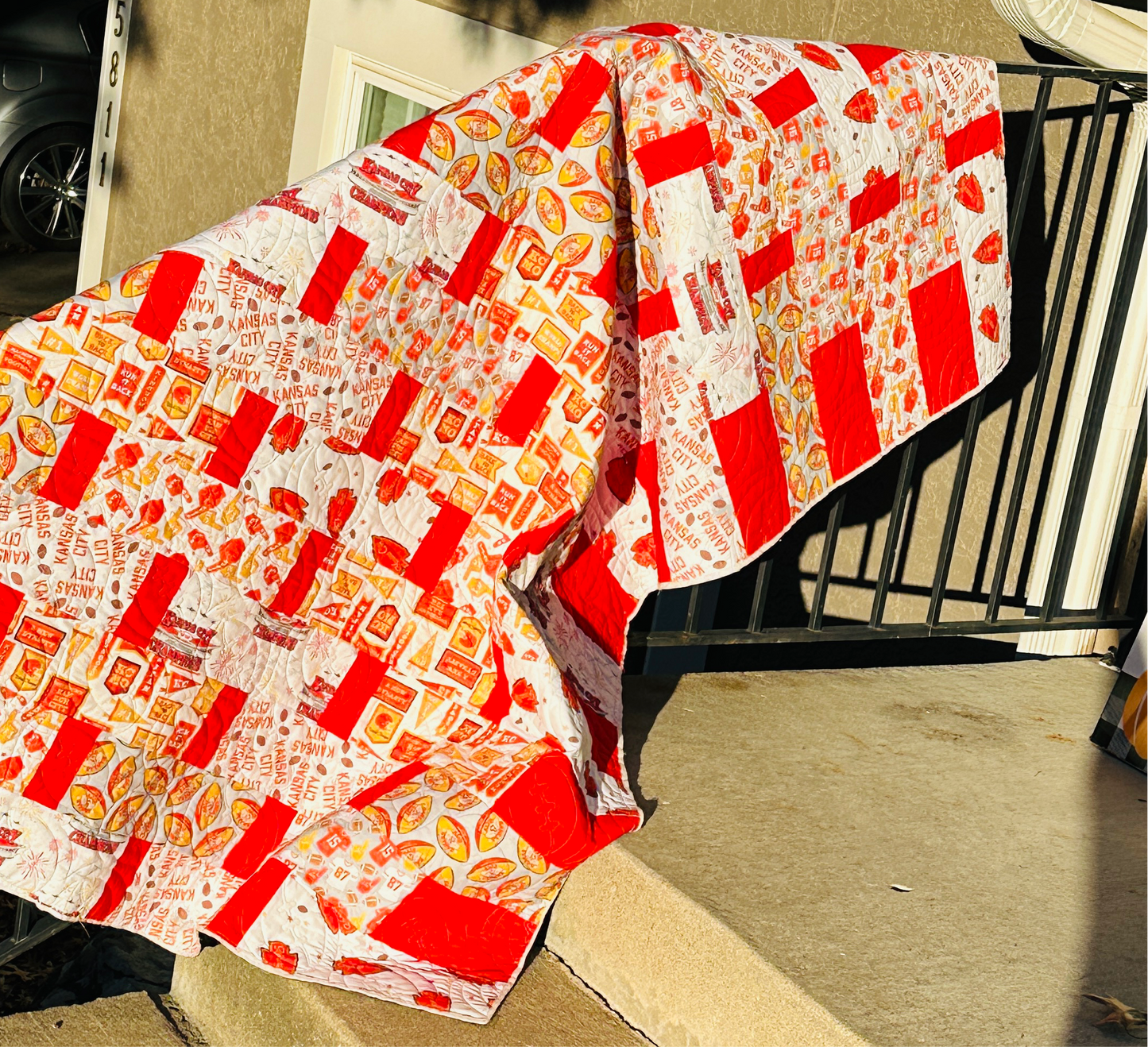 Easy Peasy Chiefs Quilt Kit