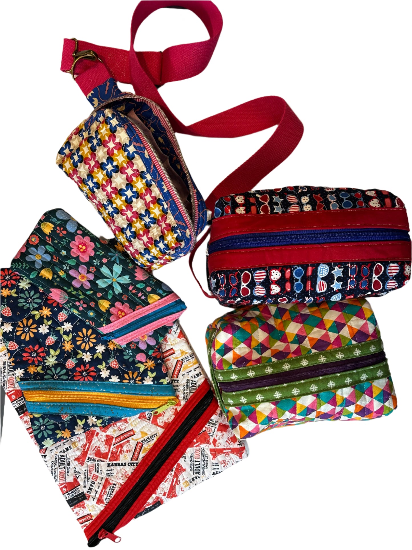 Quilted Fabric - Alpen Strap Bag Kit - Maeve