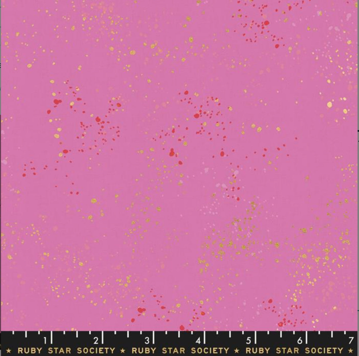 Ruby Star Speckled Metallic Daisy 41M