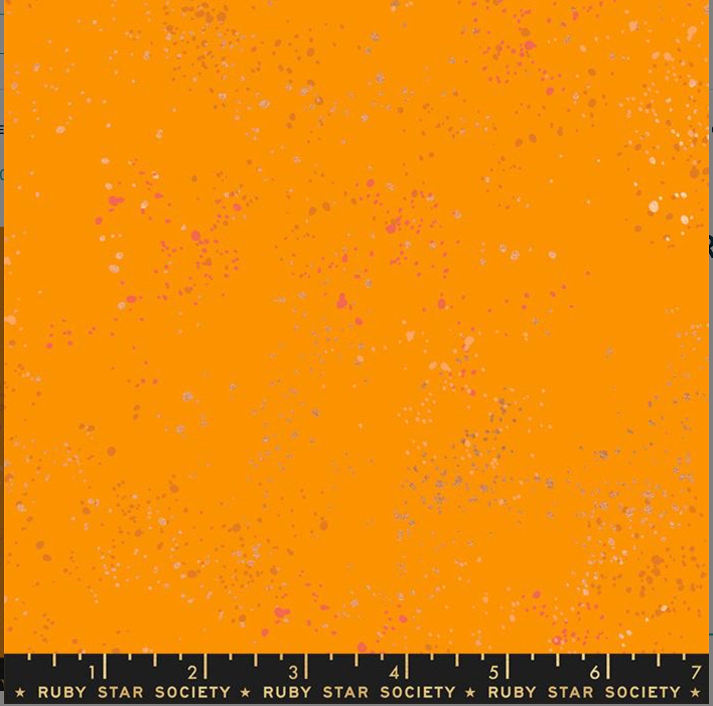 Ruby Star Speckled Metallic Clementine 100M