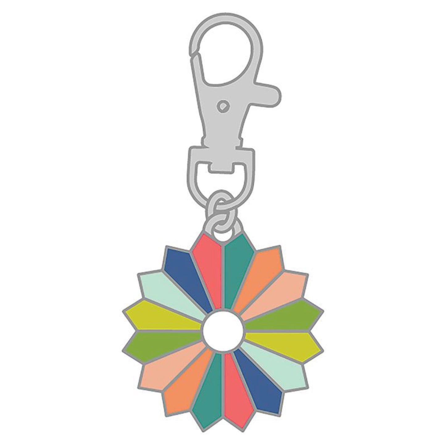 Sew Charm Dresden Enamel Charm