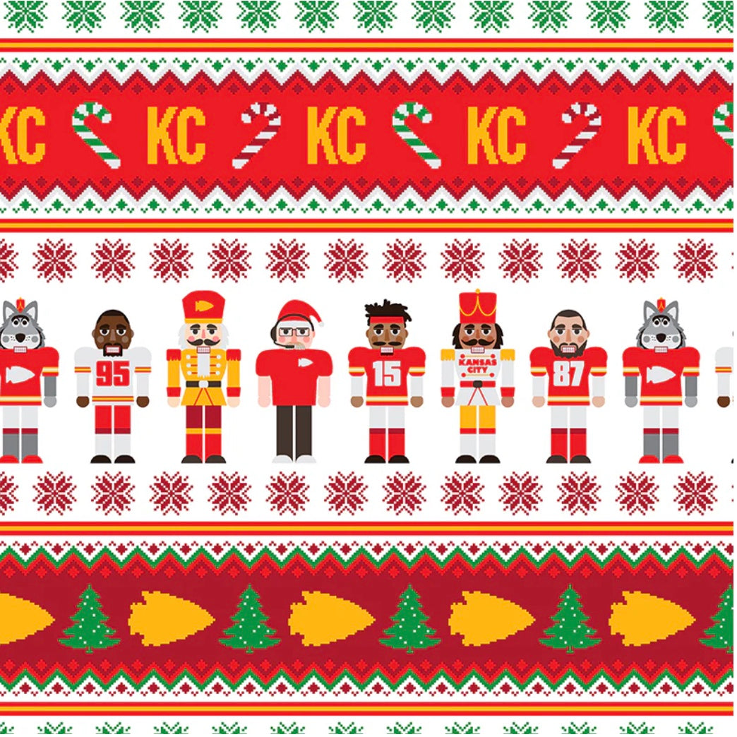 KC Chiefs Fabric- The Nutcracker Draft