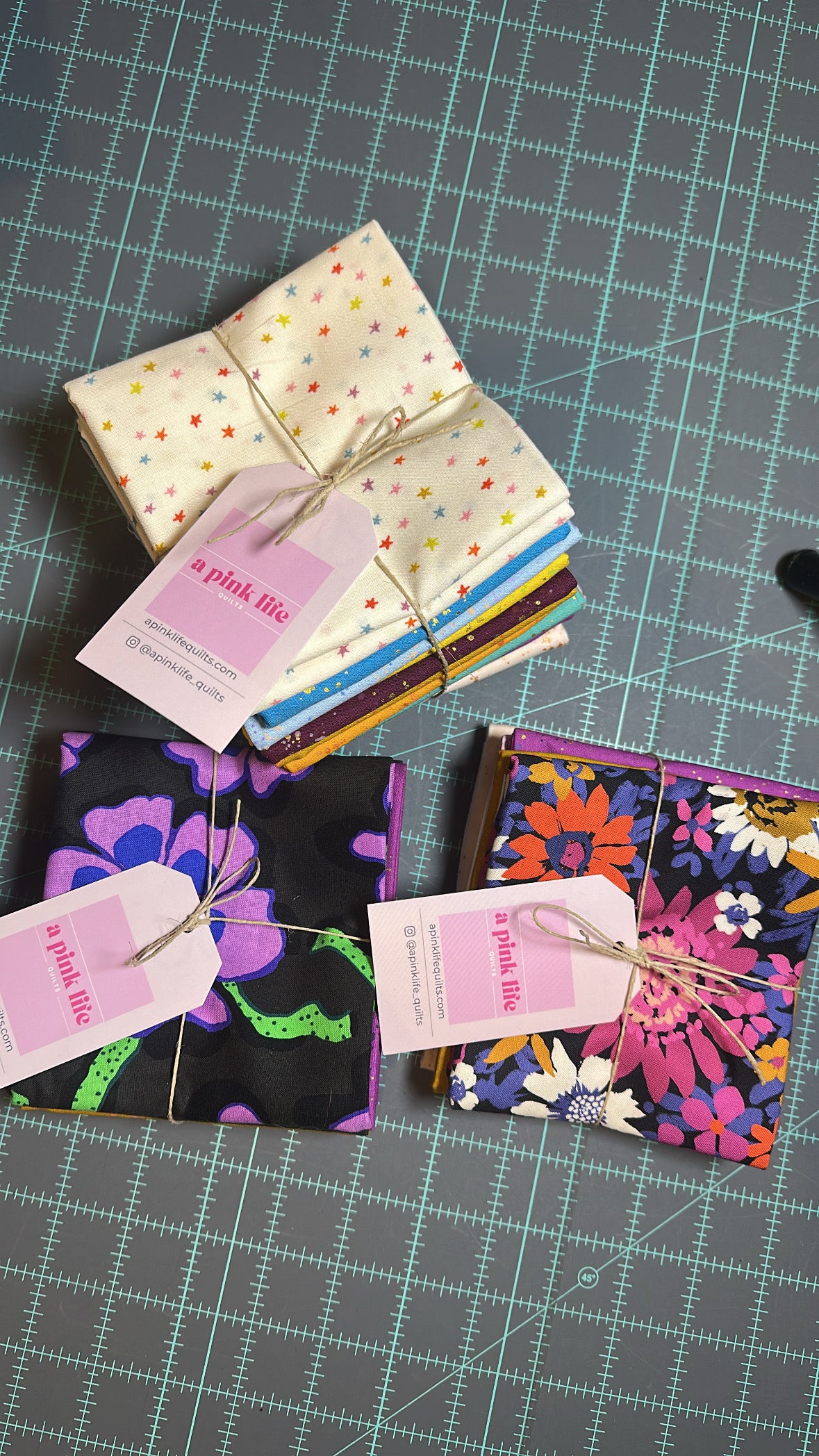 12 Piece Fat Quarter Bundles