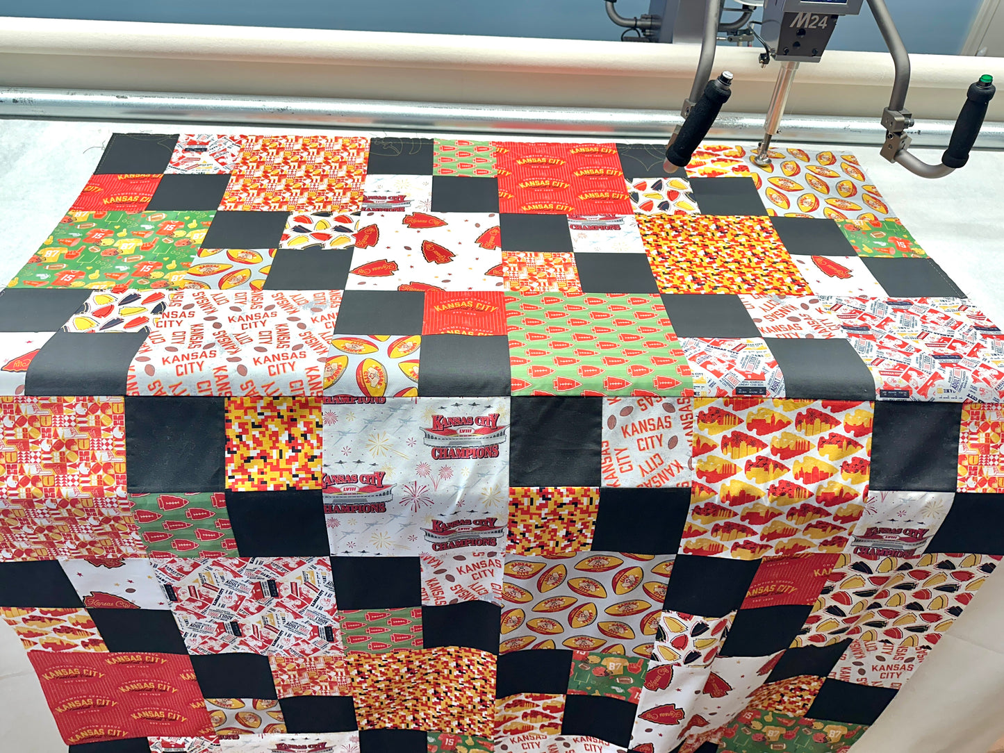 Chiefs Quilt Kit 54 x 72