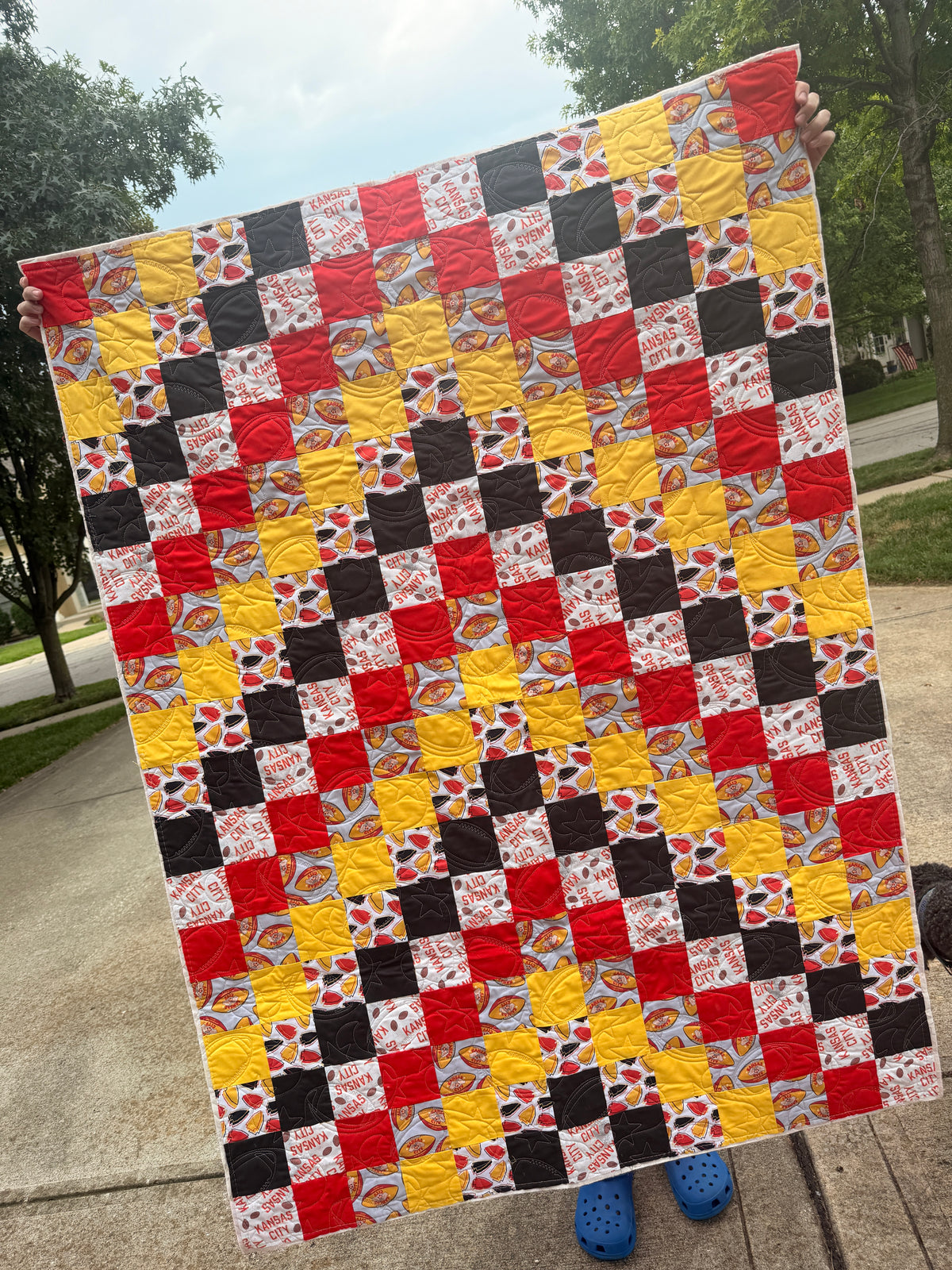 NEW Chiefs Quilt Kit!