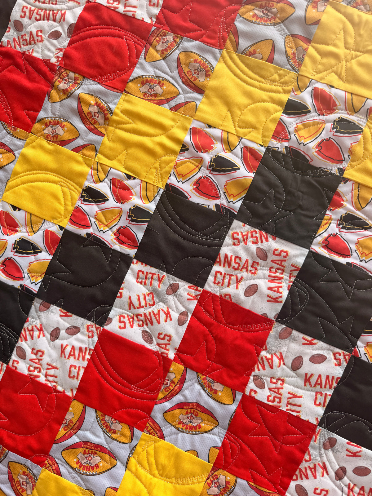 NEW Chiefs Quilt Kit!