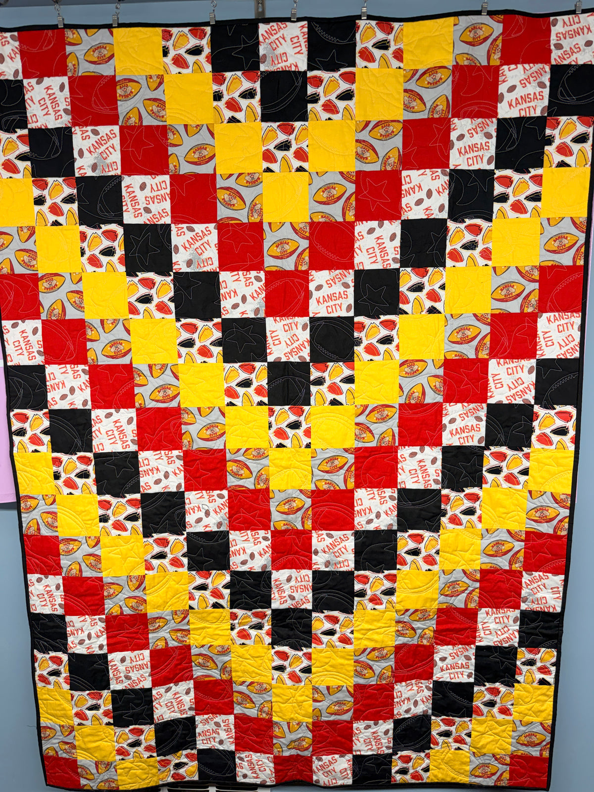 NEW Chiefs Quilt Kit!