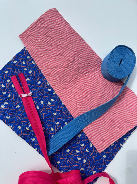 Quilted Fabric - Alpen Strap Bag Kit - Woodland Park