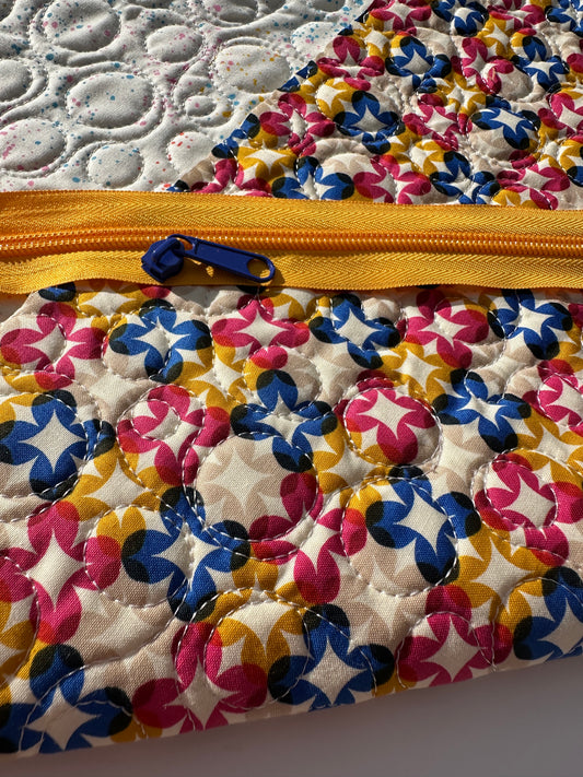 Quilted Fabric Pouch Kit - Woodland Park
