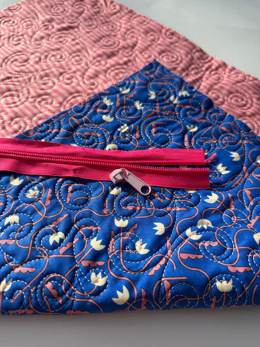 Quilted Fabric Pouch Kit - Woodland Park
