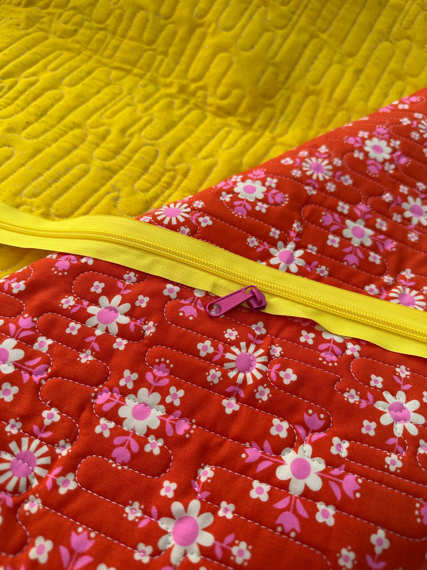 Quilted Fabric Pouch Kit - Ruby Star Fabrics