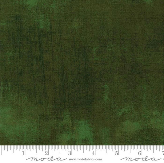 Grunge Basics Forest - Dark Green Fabric - Moda Quilting Cotton