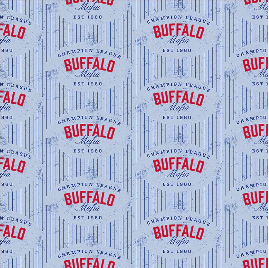 Buffalo Bills Fabric- Vintage Buffalo