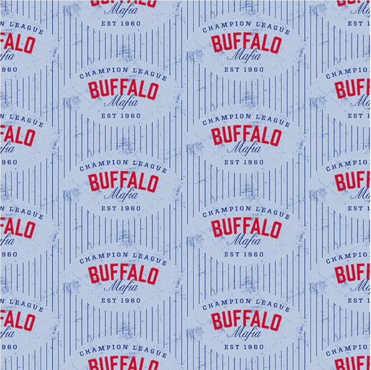Buffalo Bills Fabric- Vintage Buffalo